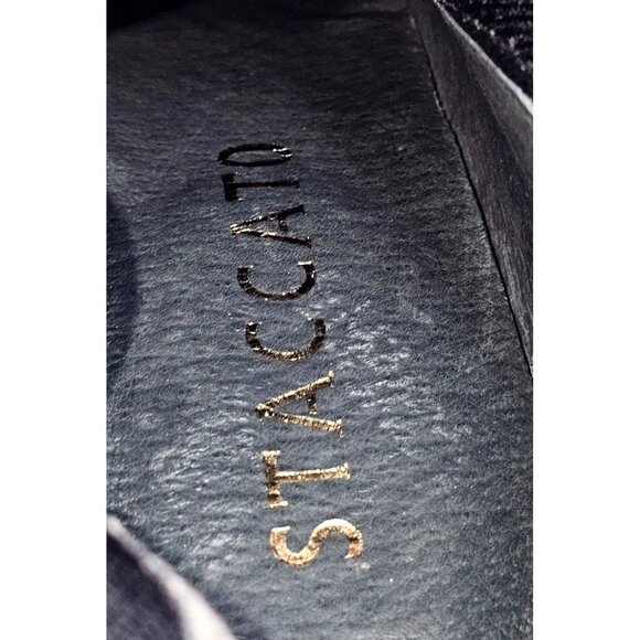 Staccato Women's Black Knit Pointed Toe Mid Socks Boots Red Heels Sz 9.5 40 314 - Picture 10 of 16